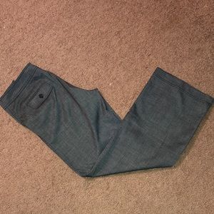 Gray slacks